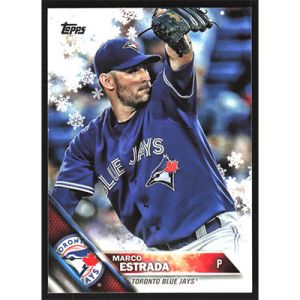 2016 Topps Wal-Mart Holiday Snowflake #HMW66 Marco Estrada