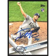 2017 Topps Update #US240 Jacob Faria Autographed