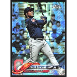 2018 Topps Chrome Prism Refractors #199 Edwin Encarnacion