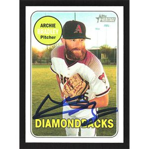 2018 Topps Heritage #178 Archie Bradley Autographed