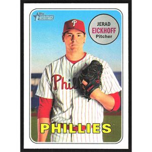 2018 Topps Heritage #392 Jerad Eickhoff
