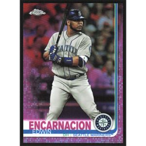 2019 Topps Chrome Pink Refractors #101 Edwin Encarnacion