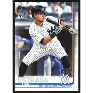 2019 Topps Update #US168 Thairo Estrada
