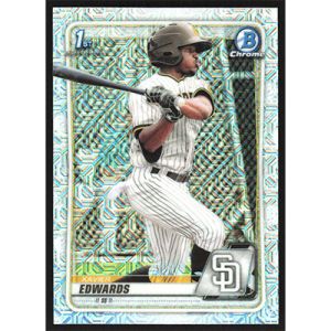 2020 Bowman Chrome Mega Box Prospects Refractors #BCP-10 Xavier Edwards