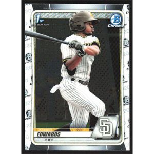 2020 Bowman Chrome Prospects #BCP-10 Xavier Edwards