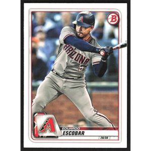 2020 Bowman #29 Eduardo Escobar