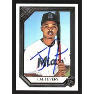 2021 Topps Gallery #79 Jose Devers Autographed