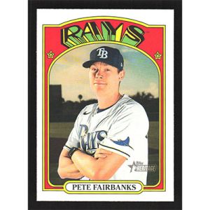 2021 Topps Heritage #105 Pete Fairbanks