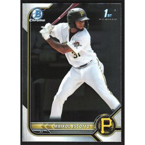 2022 Bowman Chrome Prospects #BCP-52 Maikol Escotto