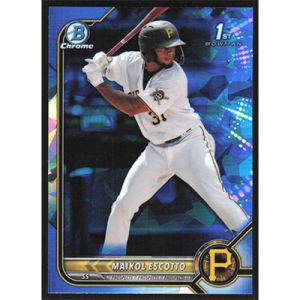 2022 Bowman Chrome Sapphire Prospects #BCP-52 Maikol Escotto