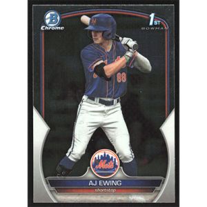 2023 Bowman Chrome Draft #BDC-152 AJ Ewing