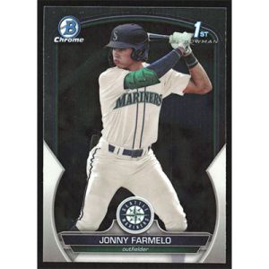 2023 Bowman Chrome Draft #BDC-177 Jonny Farmelo