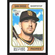 2023 Topps Heritage #154 Matthew Batten