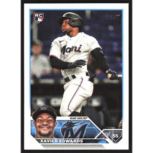 2023 Topps Update #US296 Xavier Edwards