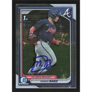 2024 Bowman Chrome Prospects #BCP-153 Mario Baez Autographed