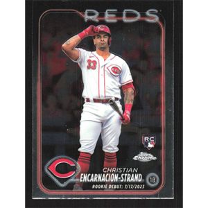 2024 Topps Chrome Update #USC92 Christian Encarnacion-Strand Rookie Debut