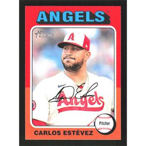 2024 Topps Heritage #498 Carlos Estevez