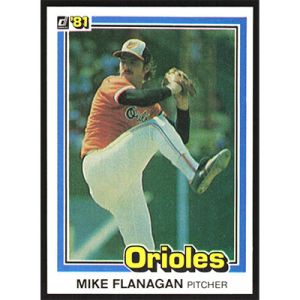 1981 Donruss #234 Mike Flanagan