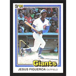 1981 Donruss #556 Jesus Figueroa