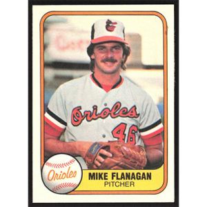 1981 Fleer #171 Mike Flanagan