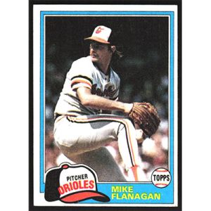 1981 Topps #10 Mike Flanagan