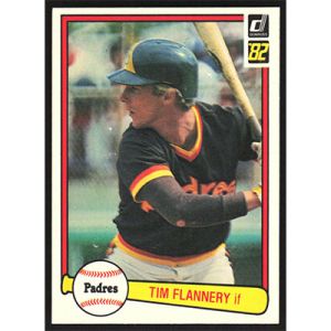 1982 Donruss #61 Tim Flannery