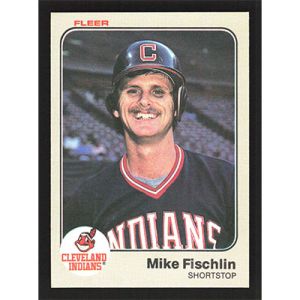 1983 Fleer #407 Mike Fischlin