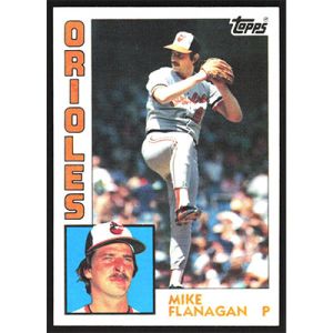 1984 Topps #295 Mike Flanagan