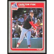 1985 Fleer #513 Carlton Fisk