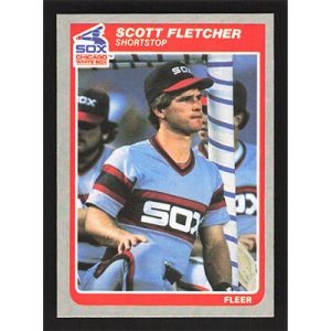 1985 Fleer #514 Scott Fletcher