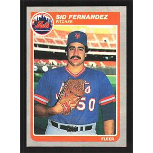 1985 Fleer #77 Sid Fernandez
