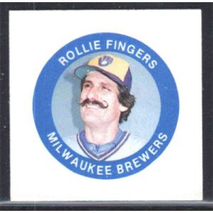 1985 Fun Foods Pin Proofs #NNO Rollie Fingers