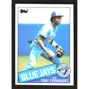 1985 Topps #48 Tony Fernandez