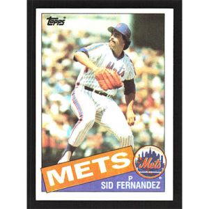 1985 Topps #649 Sid Fernandez