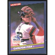 1986 Leaf #163 Carlton Fisk