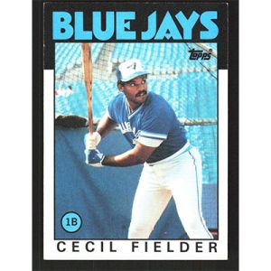 1986 Topps #386 Cecil Fielder