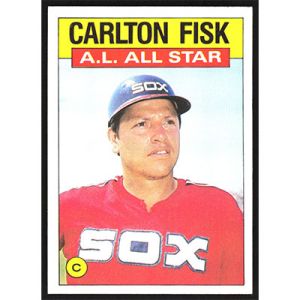 1986 Topps #719 Carlton Fisk All-Star
