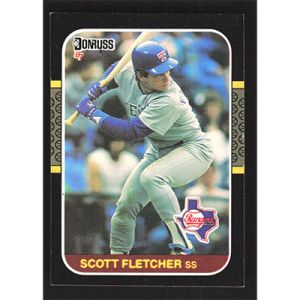 1987 Donruss #304 Scott Fletcher
