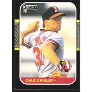 1987 Donruss #407 Chuck Finley