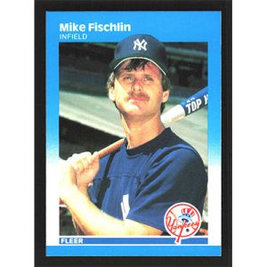 1987 Fleer #98 Mike Fischlin