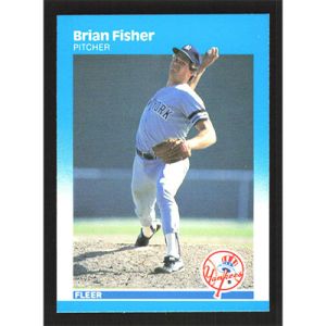 1987 Fleer #99 Brian Fisher