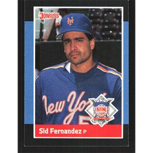1988 Donruss All-Stars #58 Sid Fernandez