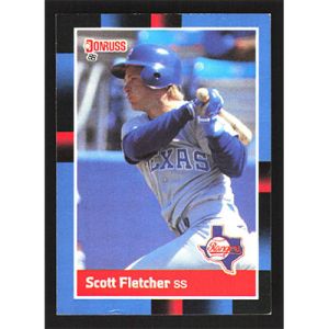 1988 Donruss #180 Scott Fletcher