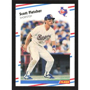 1988 Fleer #466 Scott Fletcher