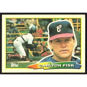 1988 Topps Big #197 Carlton Fisk