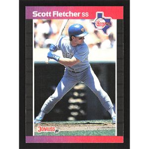 1989 Donruss #142 Scott Fletcher