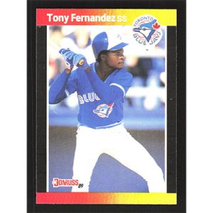 1989 Donruss #206 Tony Fernandez