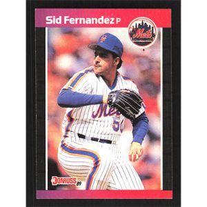 1989 Donruss #471 Sid Fernandez
