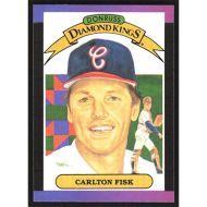 1989 Donruss #7 Carlton Fisk Diamond Kings