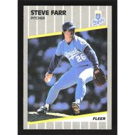 1989 Fleer #281 Steve Farr